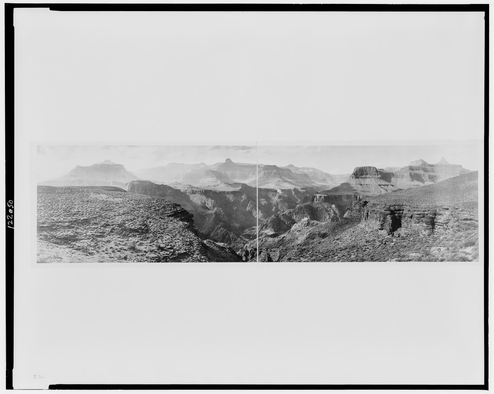 Rust camp, Grand Canyon, c1909. — historic photograph