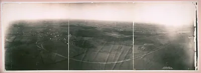 Birds-eye view, Rockefeller, Illinois, 1907