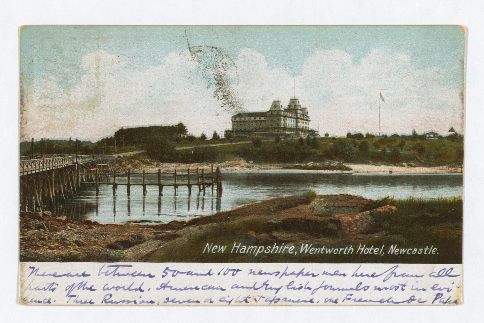 New Hampshire, Wentworth Hotel, Newcastle — historic image