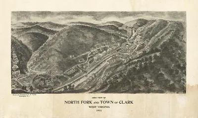 North Fork Clark, West Virginia, 1911