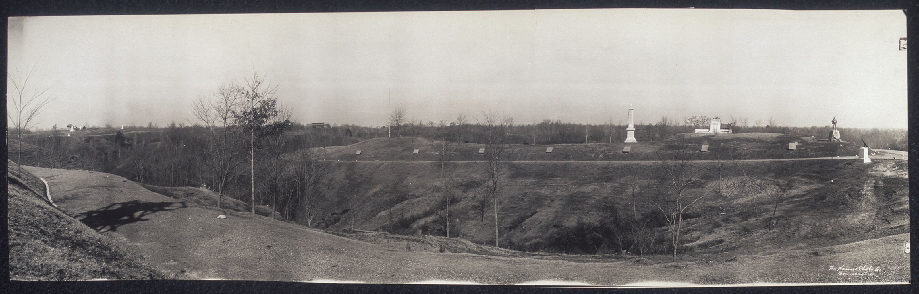 Panorama 6, battlefield, Vicksburg, Mississippi, 1910, 1910 — historic image