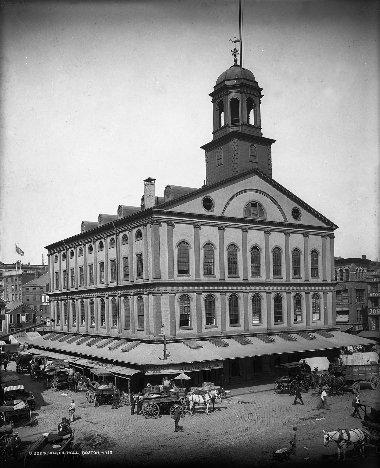 Faneuil Hall, Boston, Mass., [between 1890 and 1906] — historic image