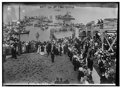 Baptism at Chautauqua