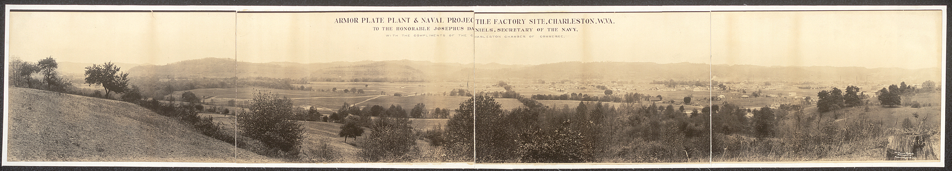 Naval Projectile Factory, West Virginia, 1917 — historic image