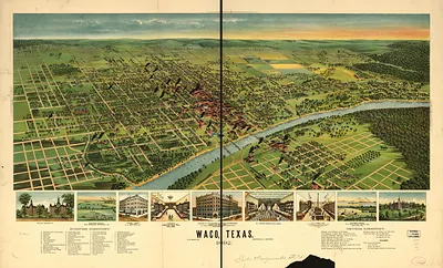 Waco, Texas, 1892