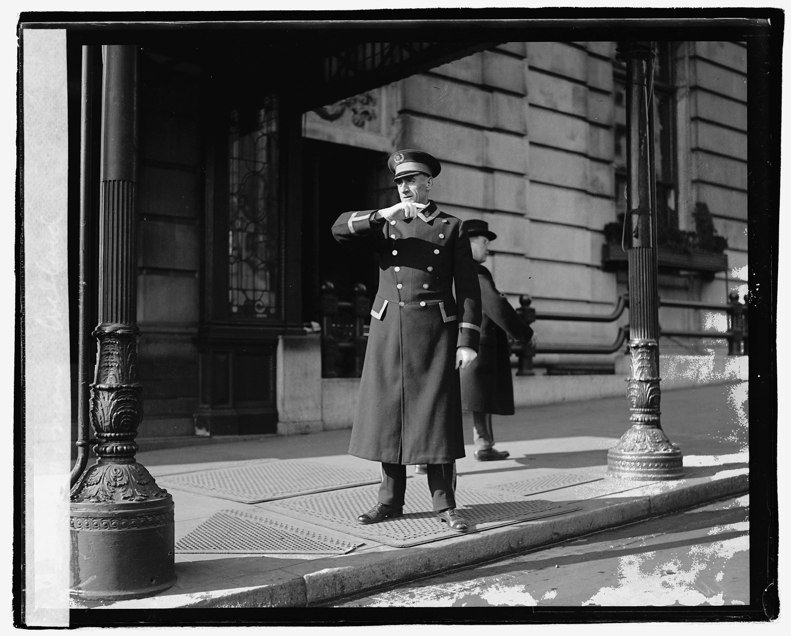 Doorman Willard, [1921] — historic photograph