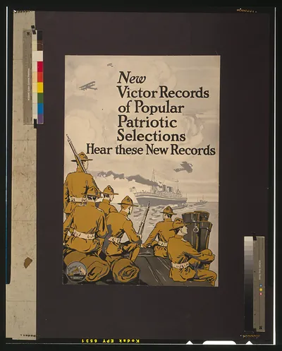 New Victor records of popular patriotic selections--Hear these new records