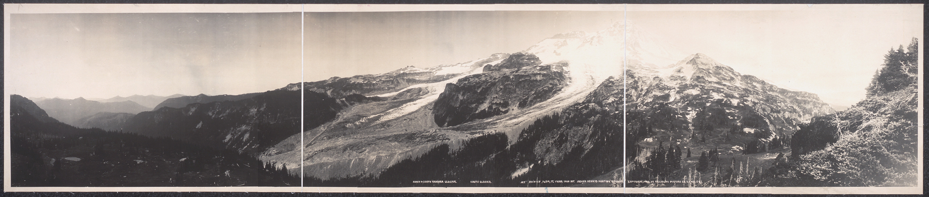 Mt Rainier from Iron Mt, Washington, 1907, 1907 — historic image