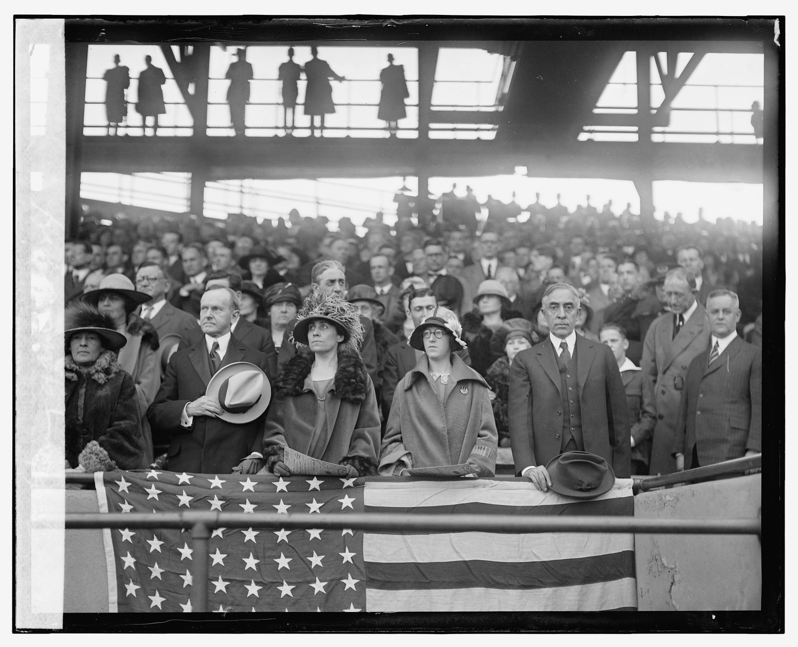 Opening game, 1924, 1924 — historic photograph