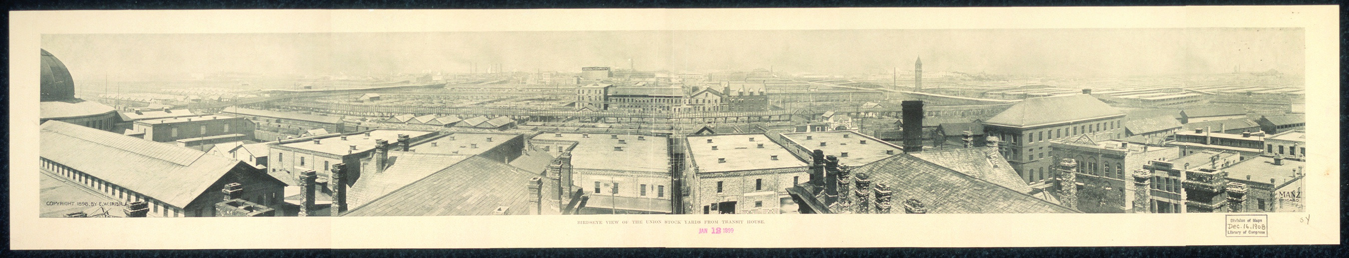 Union Stock Yards, Illinois, 1899, 1899 — historic image