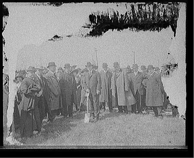 [Breaking ground for Detroit General Hospital, Detroit, Mich.]