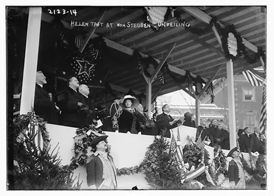 Helen Taft at von Steuben unveiling