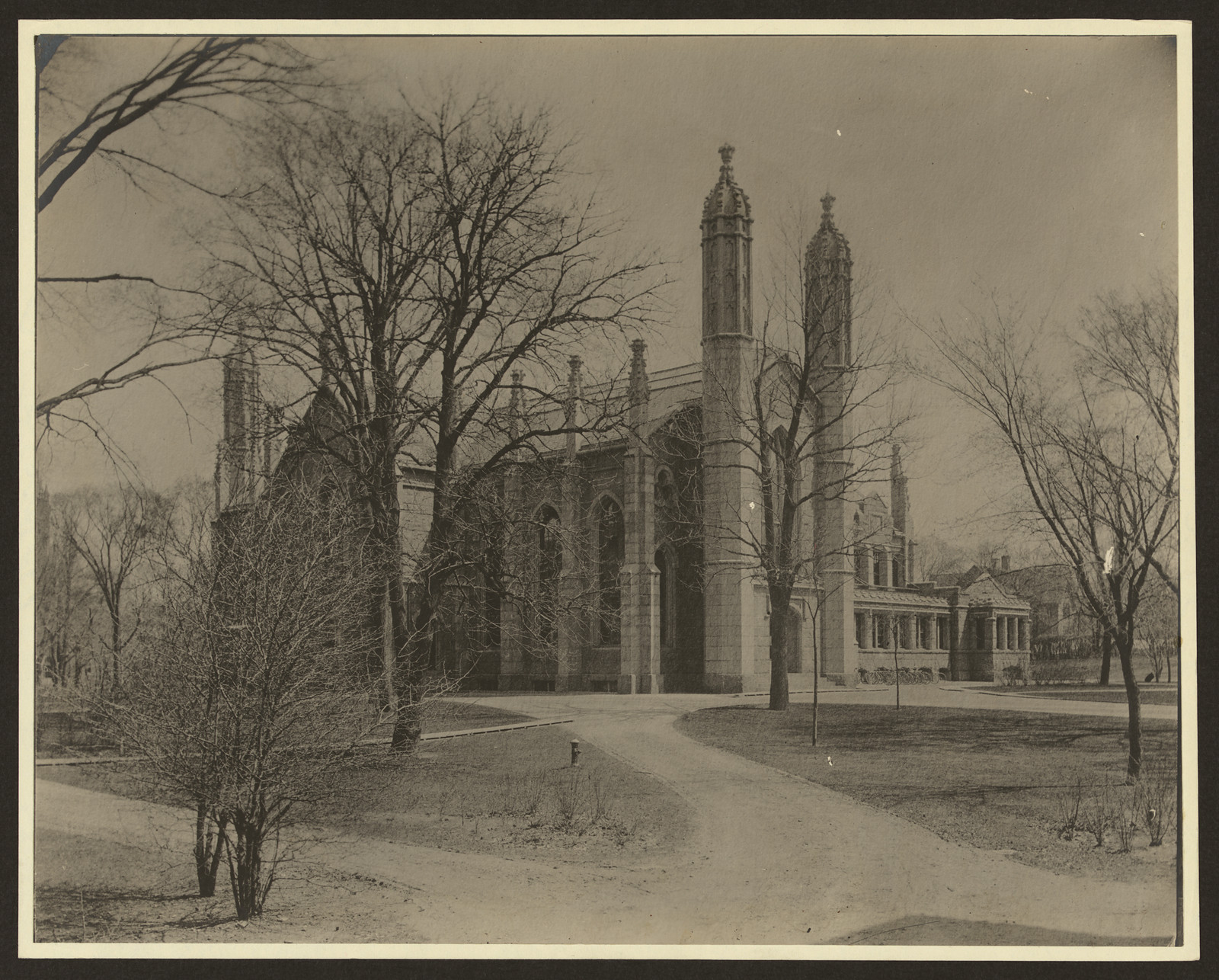 Gore Hall Harvard College Cambridg — historic image