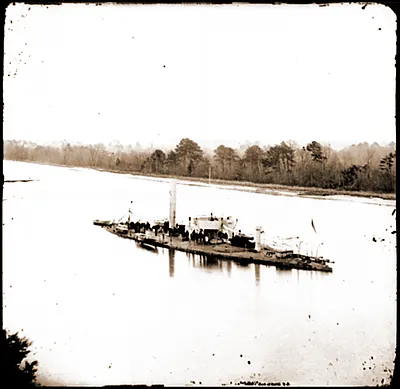 James River Va. U.S.S. Casco light-draft monitor