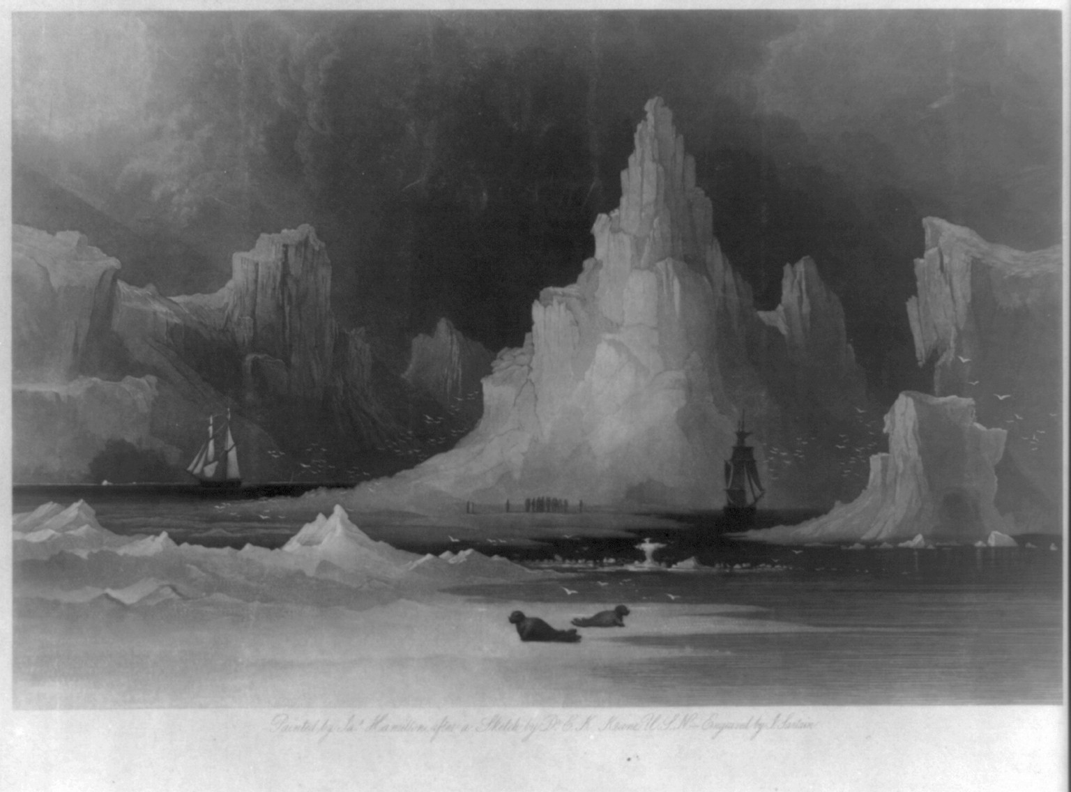 [Second Grinnell expedition], [no date recorded on shelflist card] — historic print