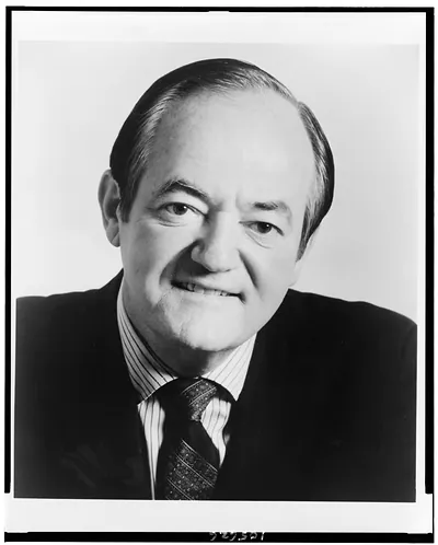 [Hubert H. Humphrey, head-and-shoulders portrait, facing slightly right]