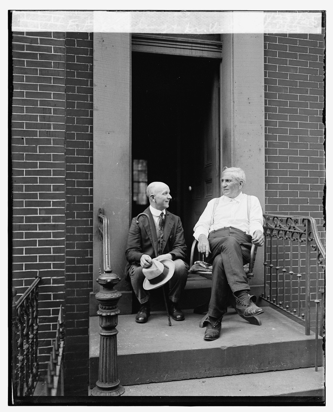 E.E. Dudding & Dr. W.C. Murphy, 7/25/25, [19]25 July 25. — historic photograph