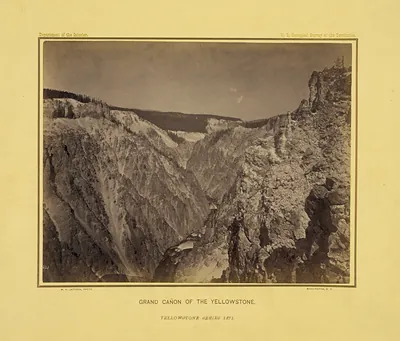 Grand Canon of the Yellowstone, Yellowstone Series 1871