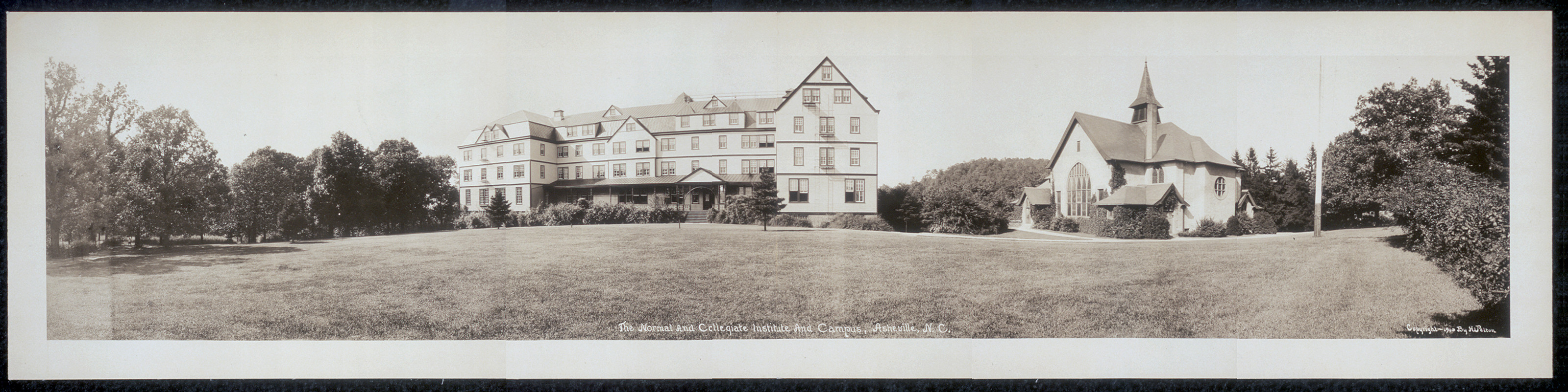 Normal and Coll Institute Asheville, North Carolina, 1910, 1910 — historic image