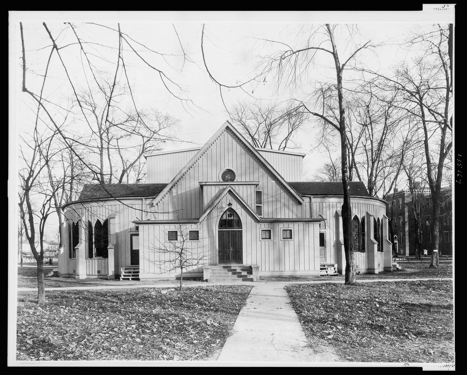 Exterior, University of Louisville [Kentucky] Theater — historic photograph
