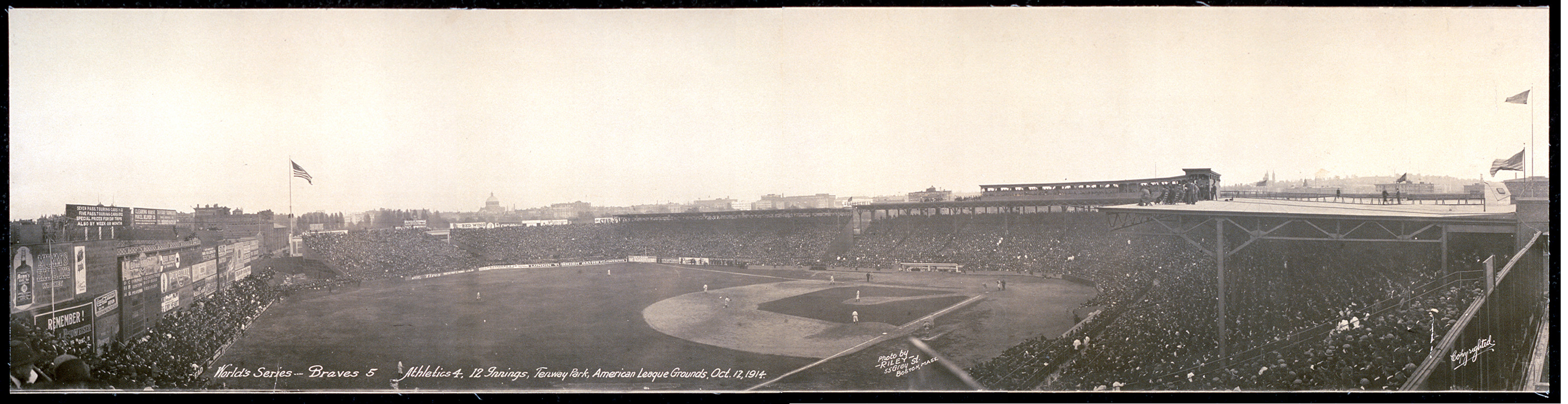Fenway Park World Srs, Massachusetts, 1914, 1914 — historic image