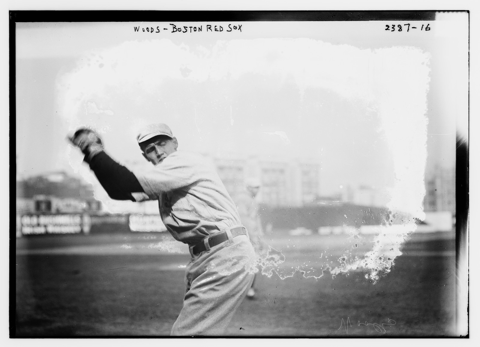 Smoky Joe Wood, Boston AL (baseball), [1912] — historic photograph