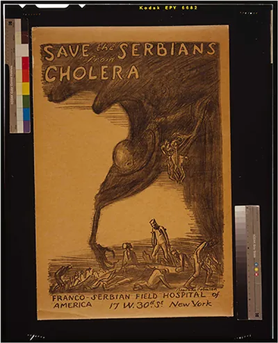 Save the Serbians from cholera / Boardman Robinson.