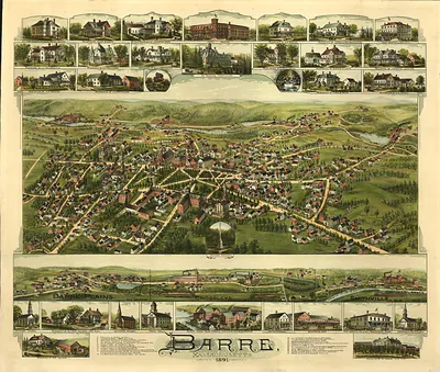 Barre, Massachusetts, 1891