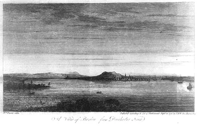 A view of Boston from Dorchester Neck / Wm. Pierre delin.