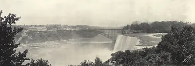 American Falls from Goat Isl Niagra, New York, 1909