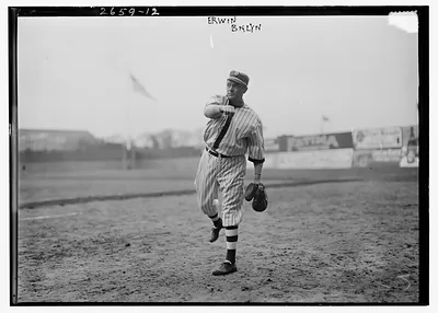 Ross "Tex" Erwin, Brooklyn NL, at Ebbets Field (baseball)