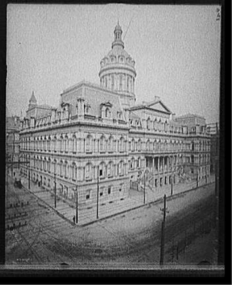 [City Hall, Baltimore, Md.], [between 1900 and 1910] — historic photograph