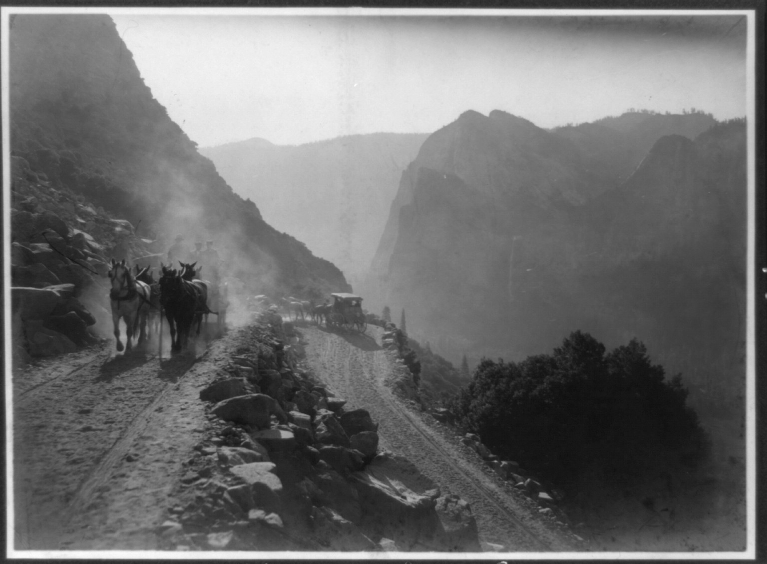 Yosemite from Oak Flat grade / Boysen, Yosemite., c1902. — historic photograph