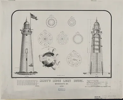 Minot's Ledge Light House, Massachusetts Bay