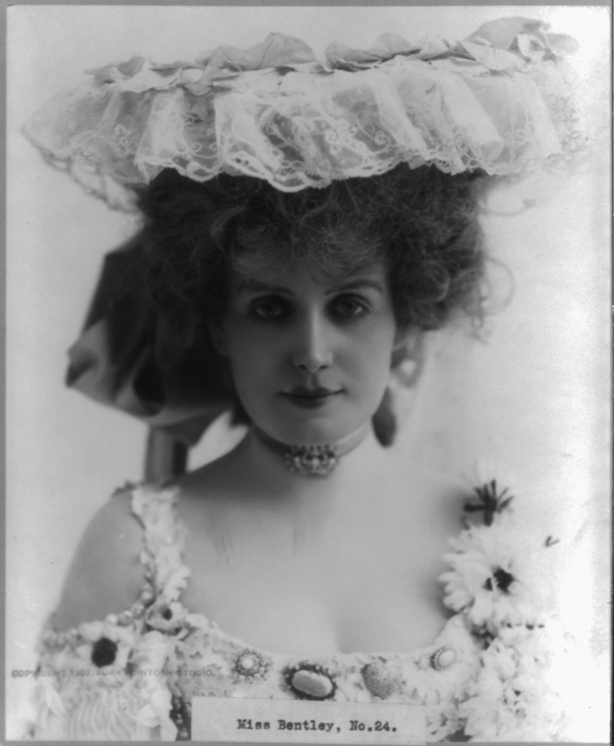 Miss Bentley, No. 24, c1902. — historic photograph