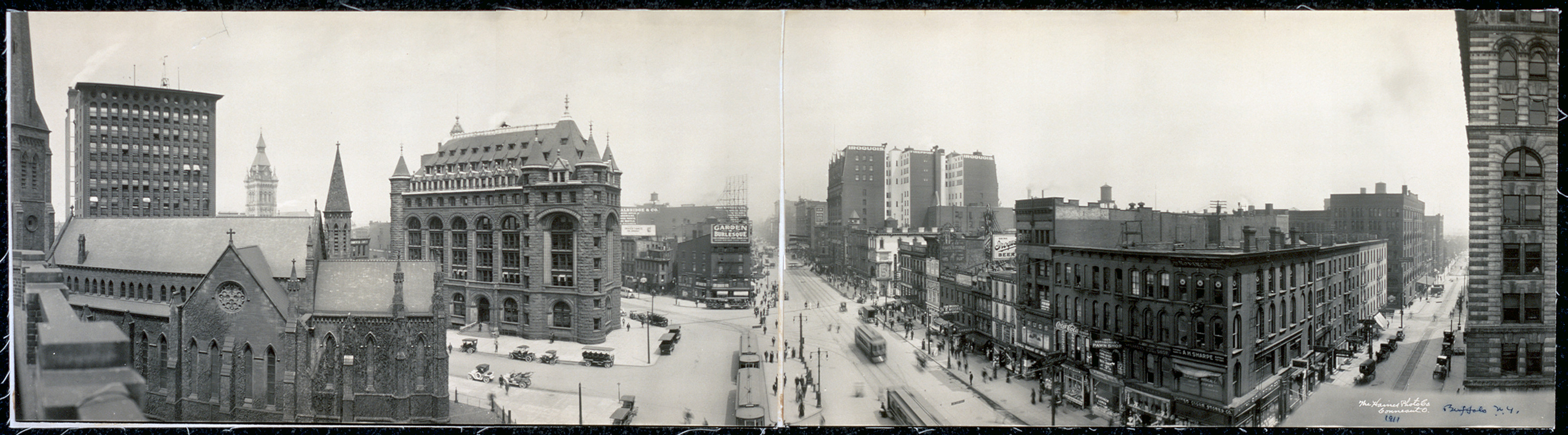 Shelton Square, Buffalo, New York, 1911, 1911 — historic image