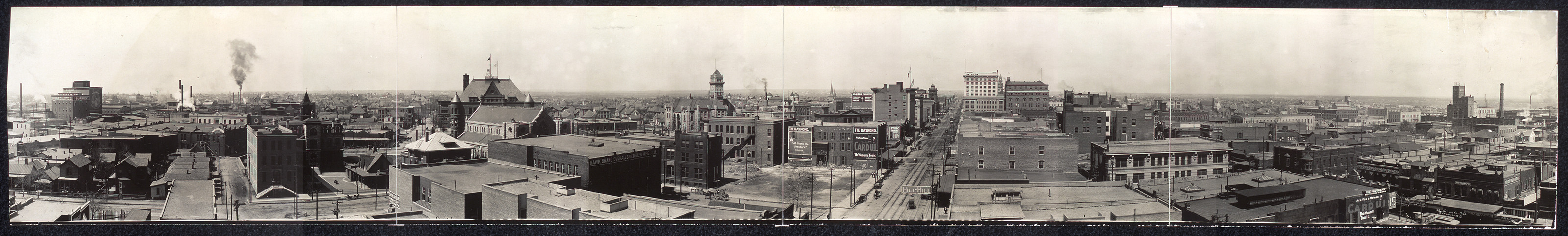 Panorama of Fort Worth, Texas, 1910, 1910 — historic image