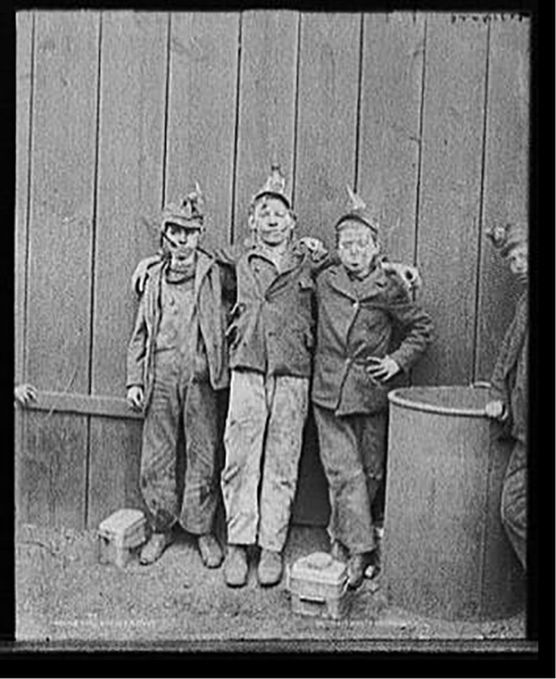 Coal breaker boys, [between 1890 and 1910] — historic photograph