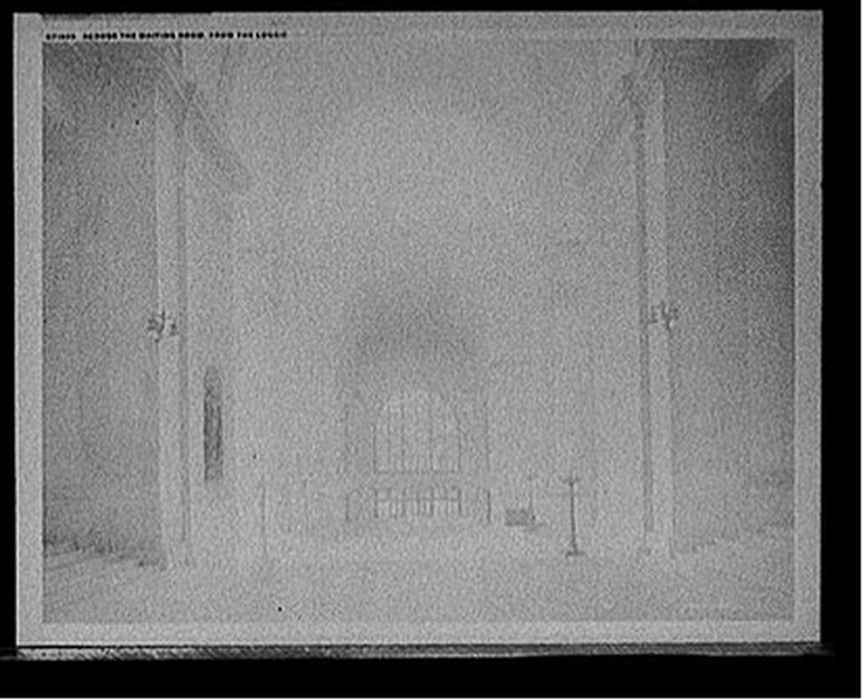 Across the waiting room, from the loggia, Penn[sylvania] Station, New York, N.Y., [between 1900 and 1920] — historic photograph