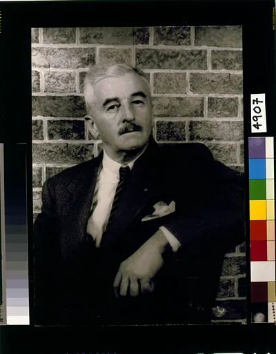[Portrait of William Faulkner]