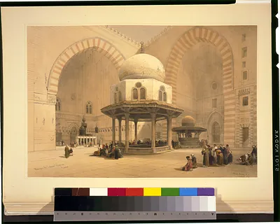 Mosque of Sultan Hassan, Cairo / David Roberts, R.A.