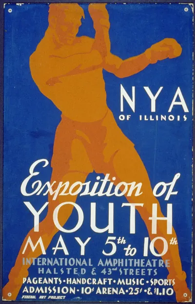 N.Y.A. of Illinois--Exposition of Youth ... pageants handcraft music sports