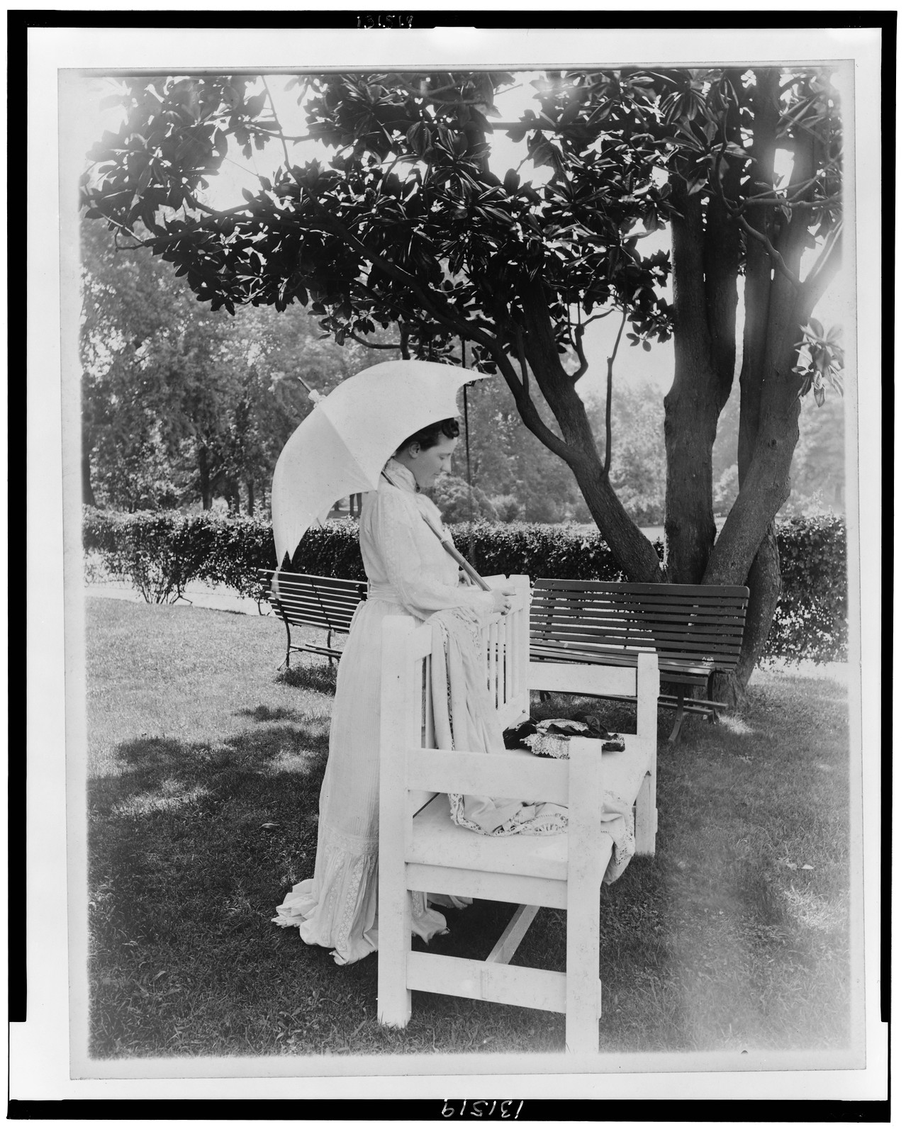 Mrs. Theodore Roosevelt, c1904 Aug. 9. — historic photograph