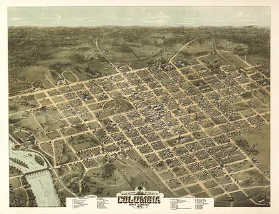 Columbia, South Carolina, 1872