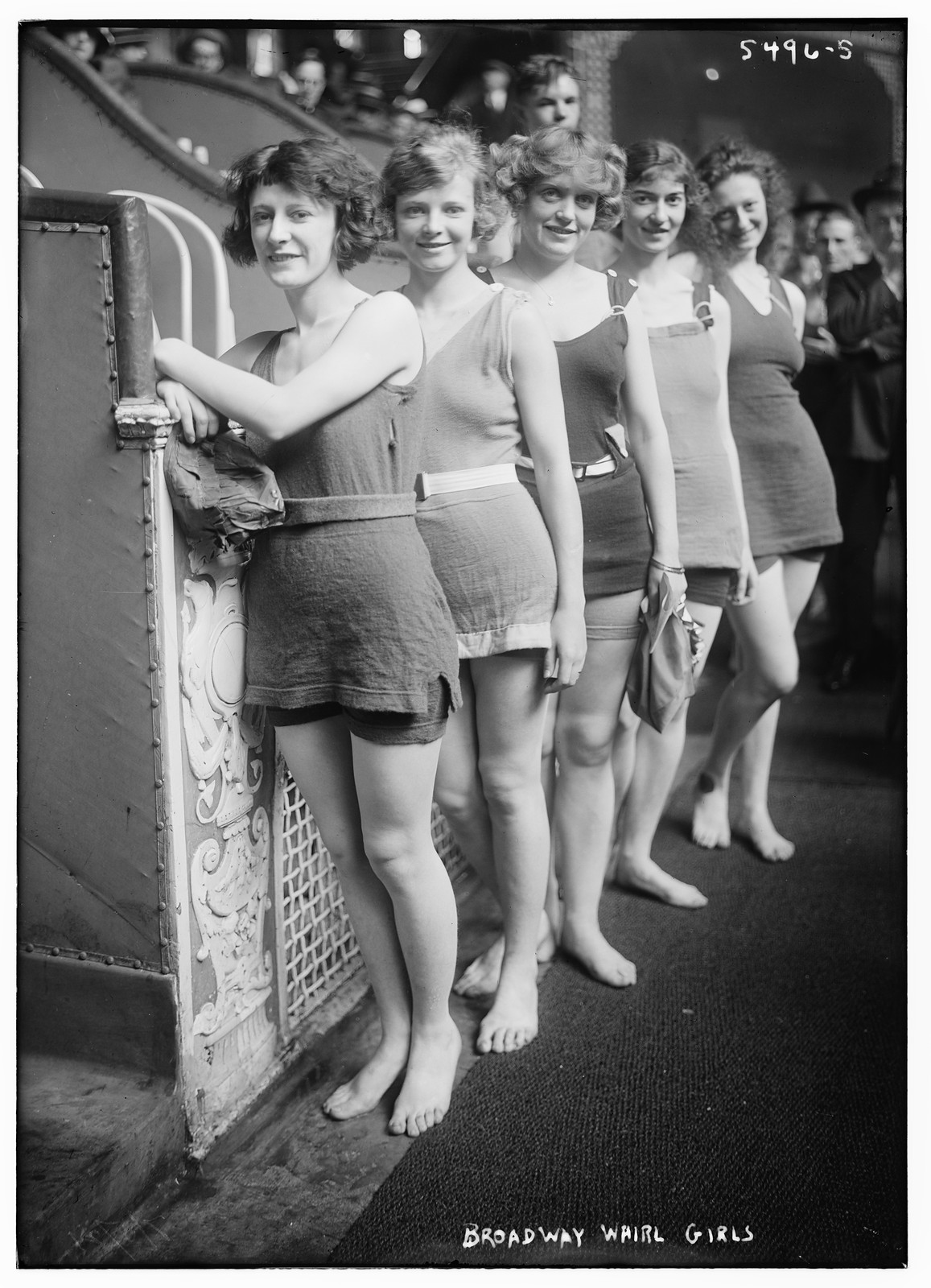 Broadway whirl girls, n/a — historic photograph