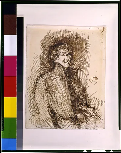 [Self-portrait of Whistler]