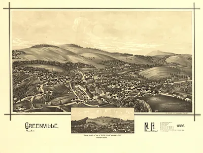 Greenville, New Hampshire, 1886