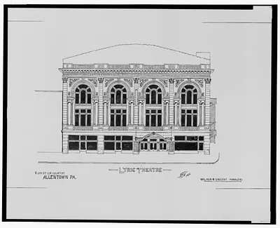 [Lyric Theatre, N. 6th St. at Court St., Allentown, Pennsylvania] / AFD 1926.