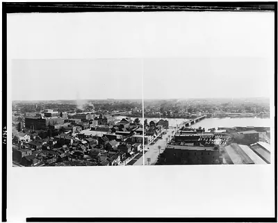 Birdseye view, Cedar Rapids, IA
