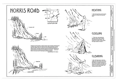 Norris Road: Heating, Cooling and Clearing Obsidian Cliff